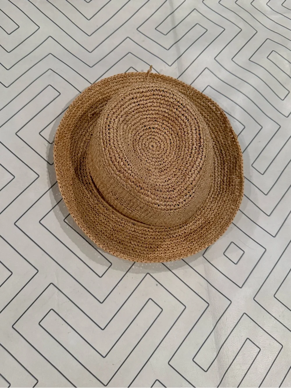 San Diego Hat Rattan Fedora Hat